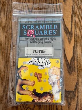 Scramble Squares Sea puppies